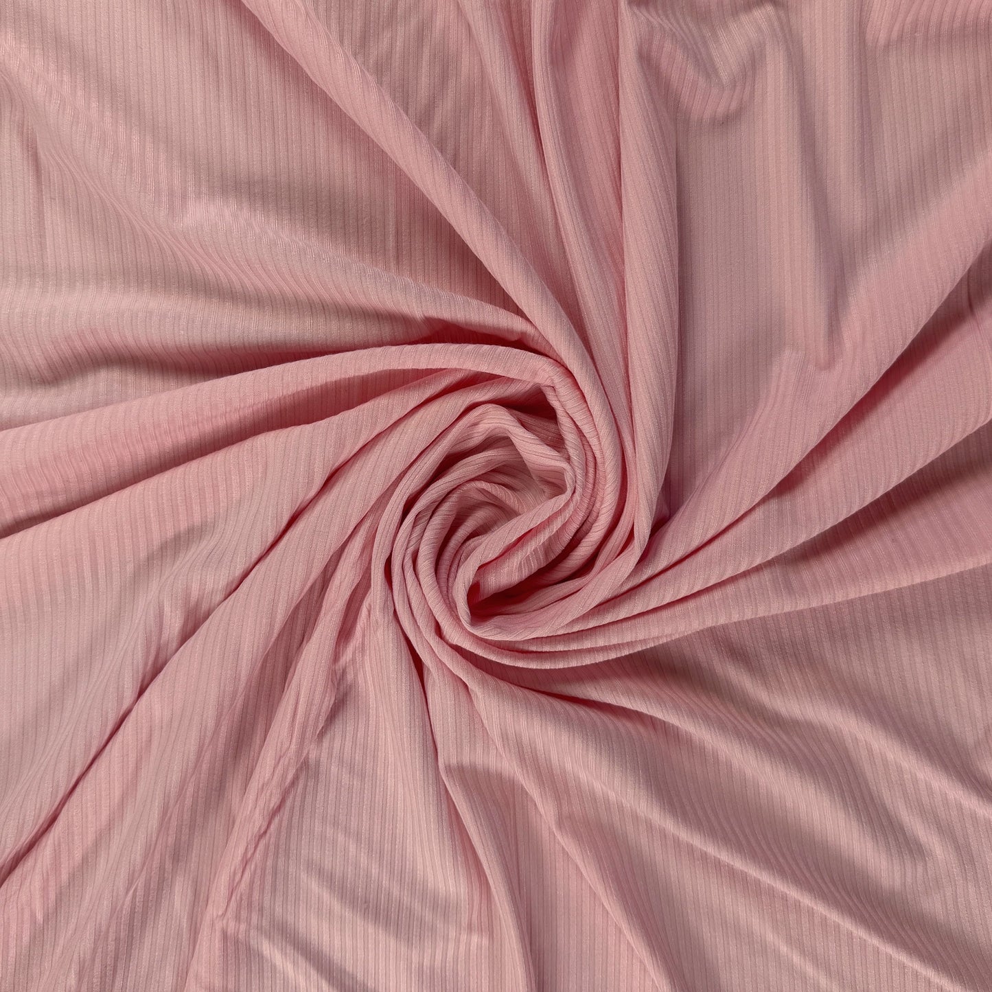 Bamboo Rib Knit - Baby Pink