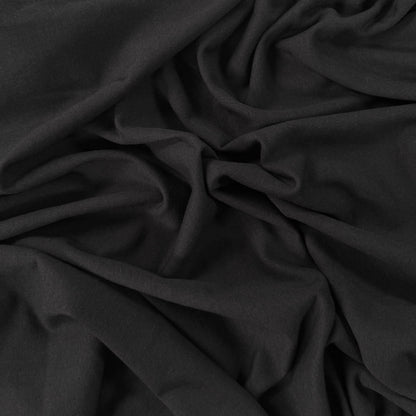 Bamboo Cotton Dream Fleece - Black