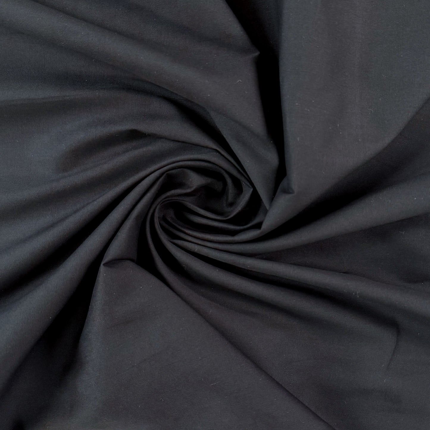 Crisp European Cotton Poplin - Black