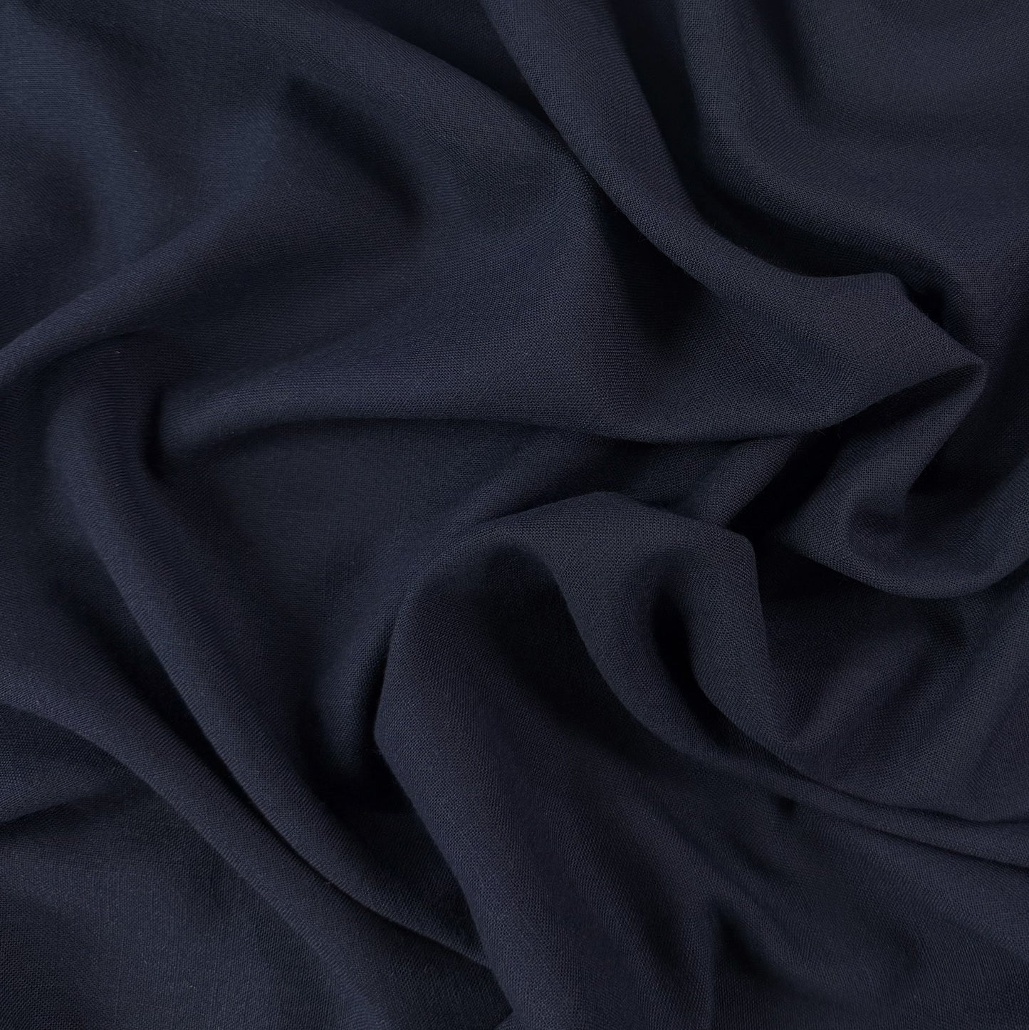 Cotton Single Gauze - Navy - Deadstock