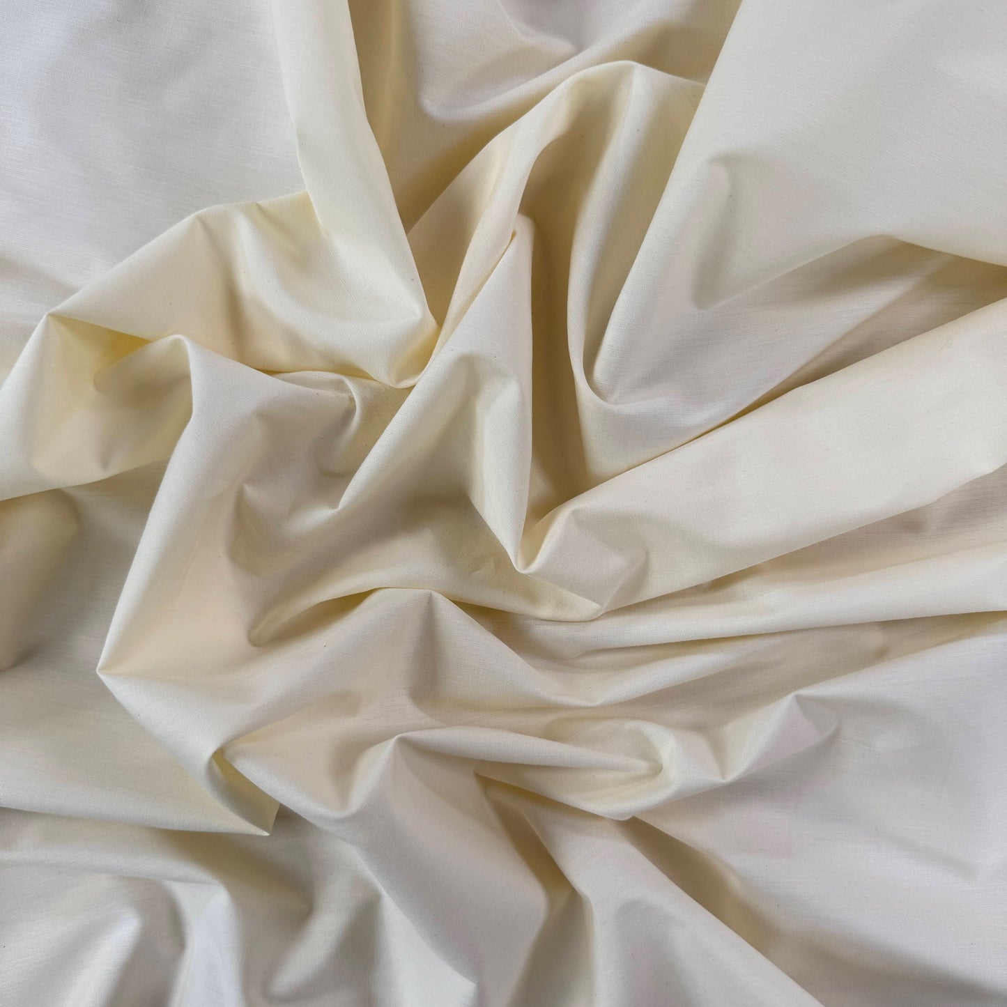 Organic Cotton Poplin - Natural - Film Studio Deadstock