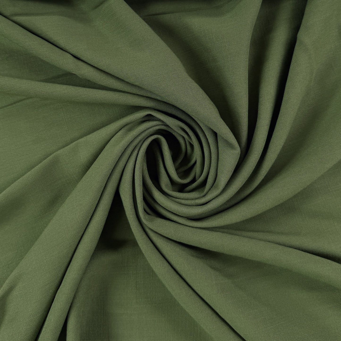 Stretch Viscose Slub - Olive