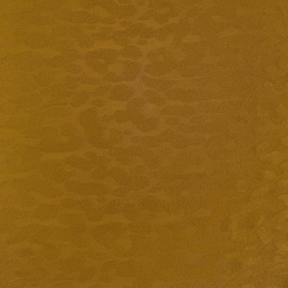 Viscose Rayon Jacquard  - Subtle Leopard Emboss - Mustard