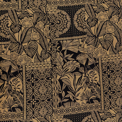 Rayon Slub Digital Print - Tropical Plants