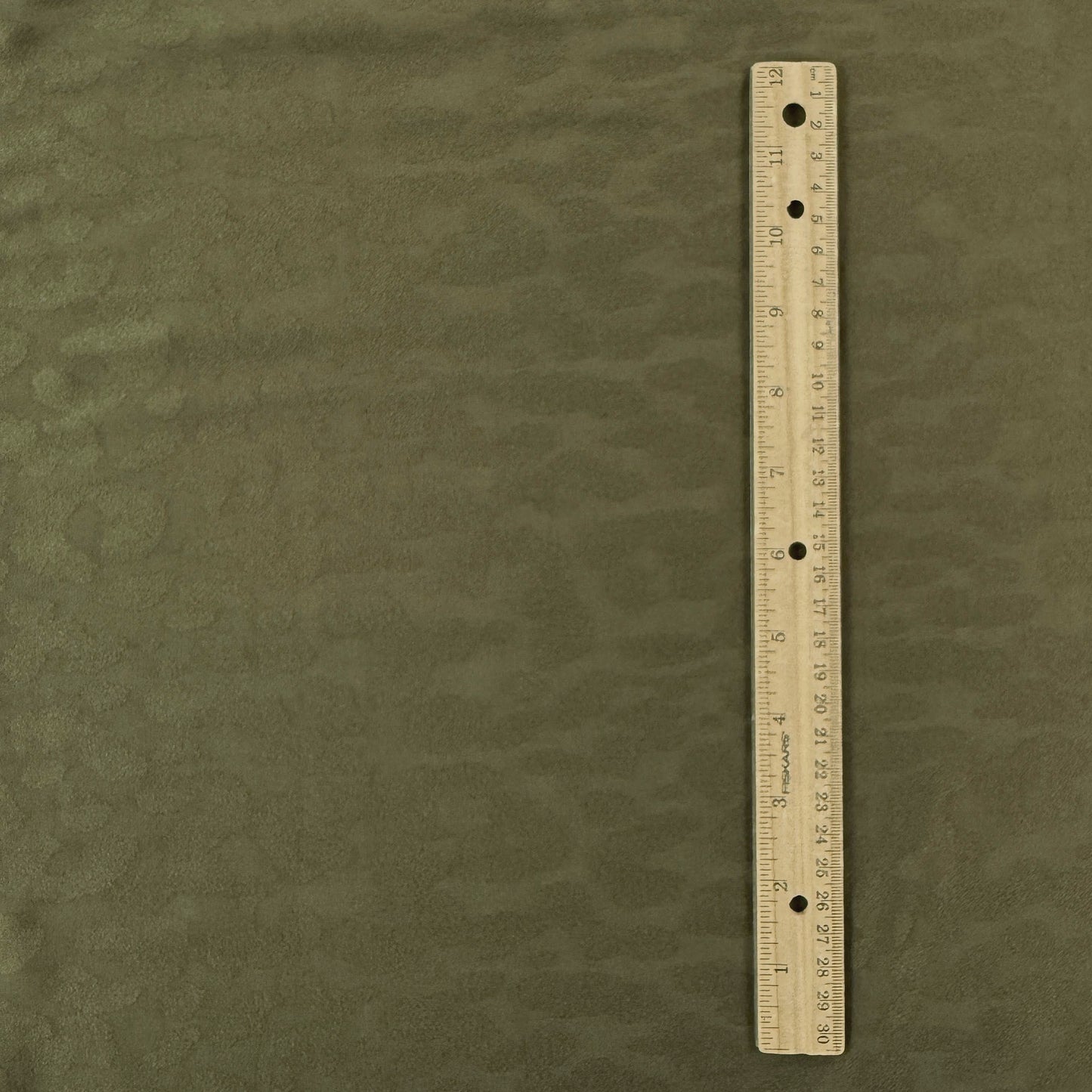 Viscose Rayon Jacquard  - Subtle Leopard Emboss - Olive