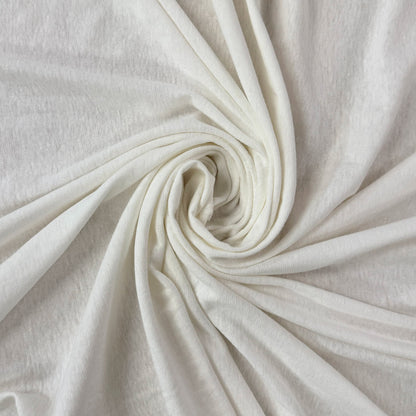 Hemp Organic Cotton Jersey - Ivory