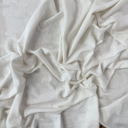Hemp Organic Cotton Jersey - Ivory