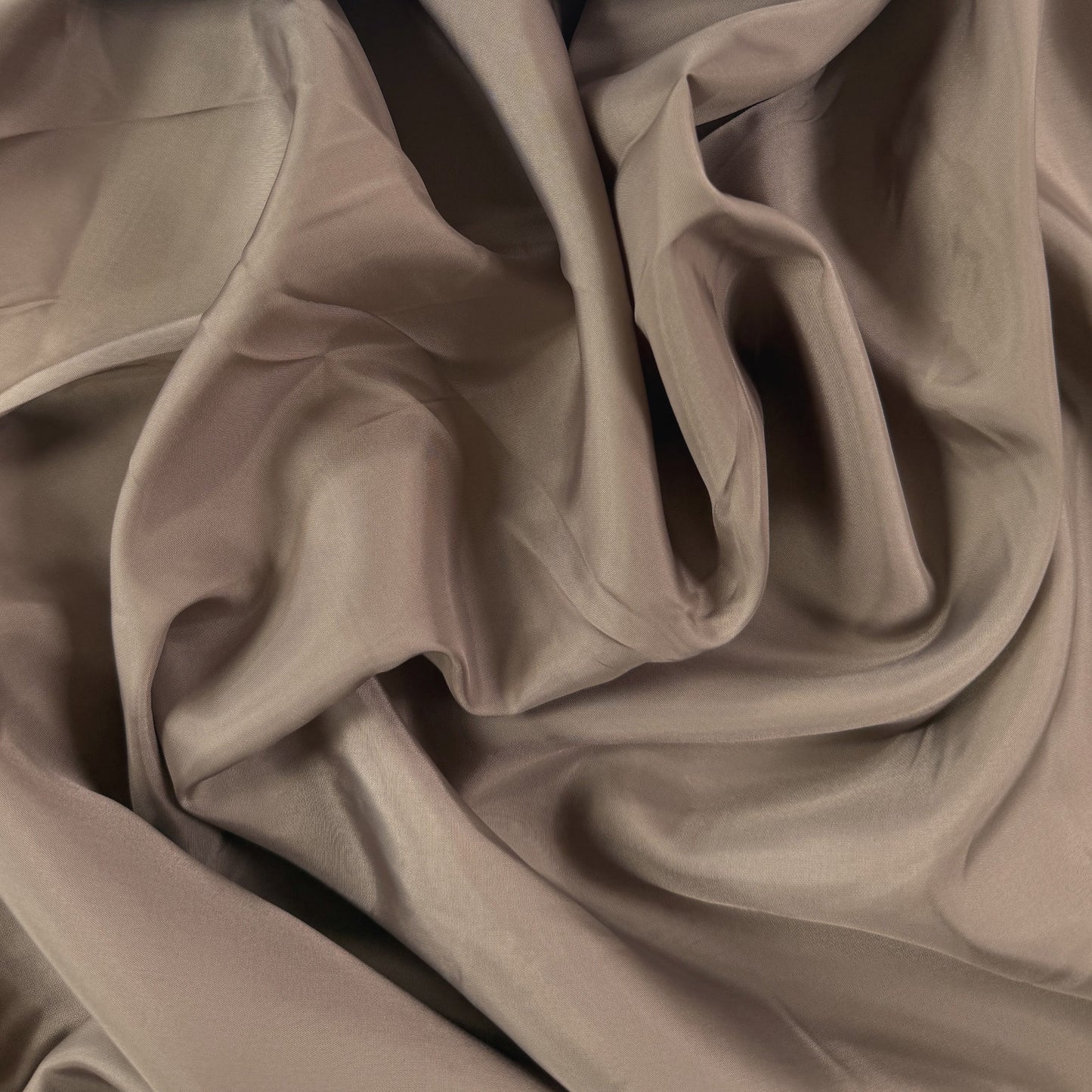 Polyester Viscose Lining  - Light Brown  - Film Studio Deadstock