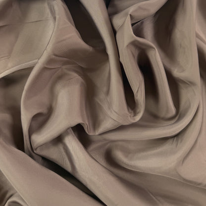 Polyester Viscose Lining  - Light Brown  - Film Studio Deadstock