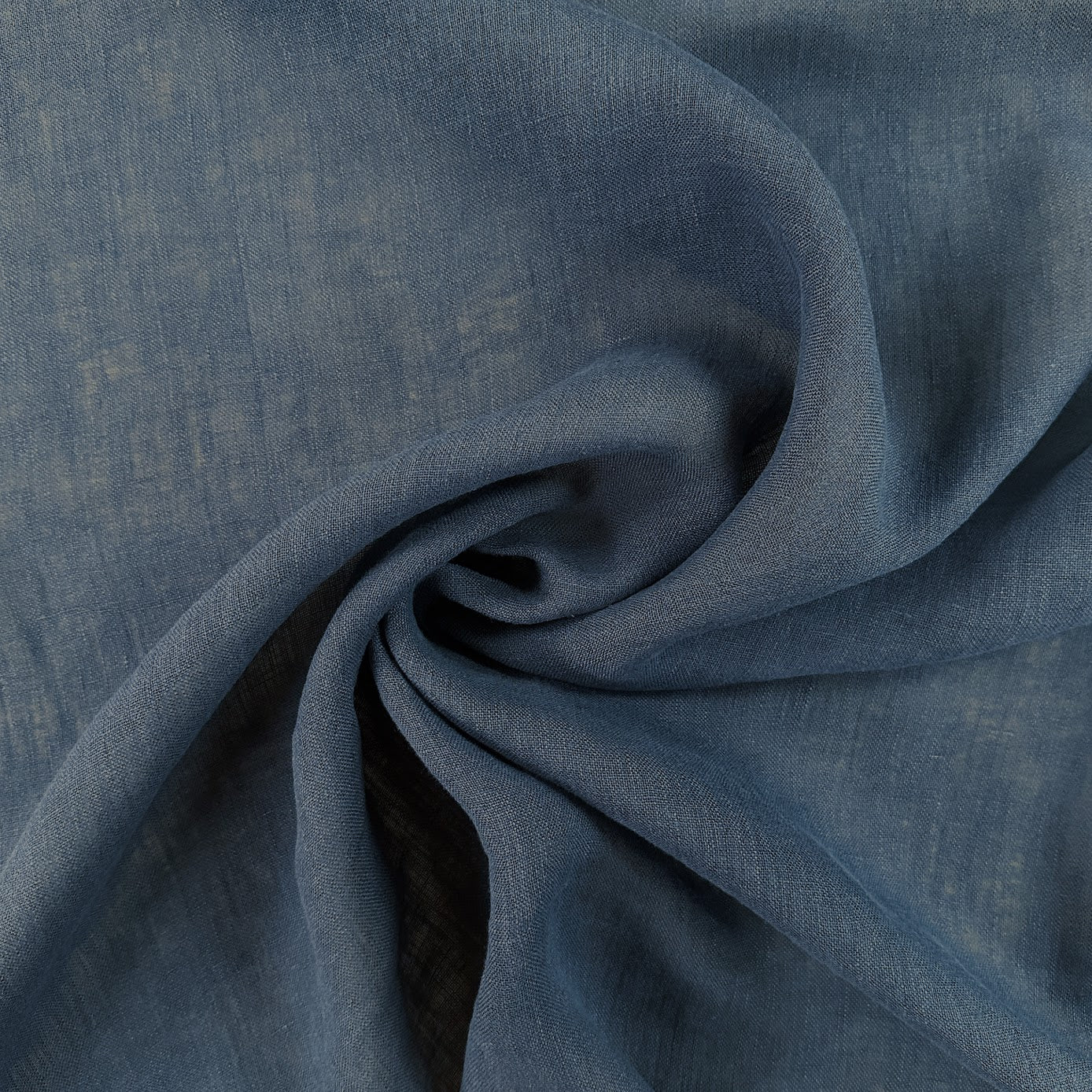 Mozart 100% Linen Gauze - Navy