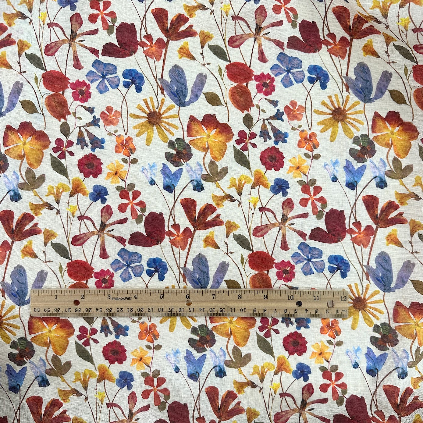 Digital Print Linen - Floral