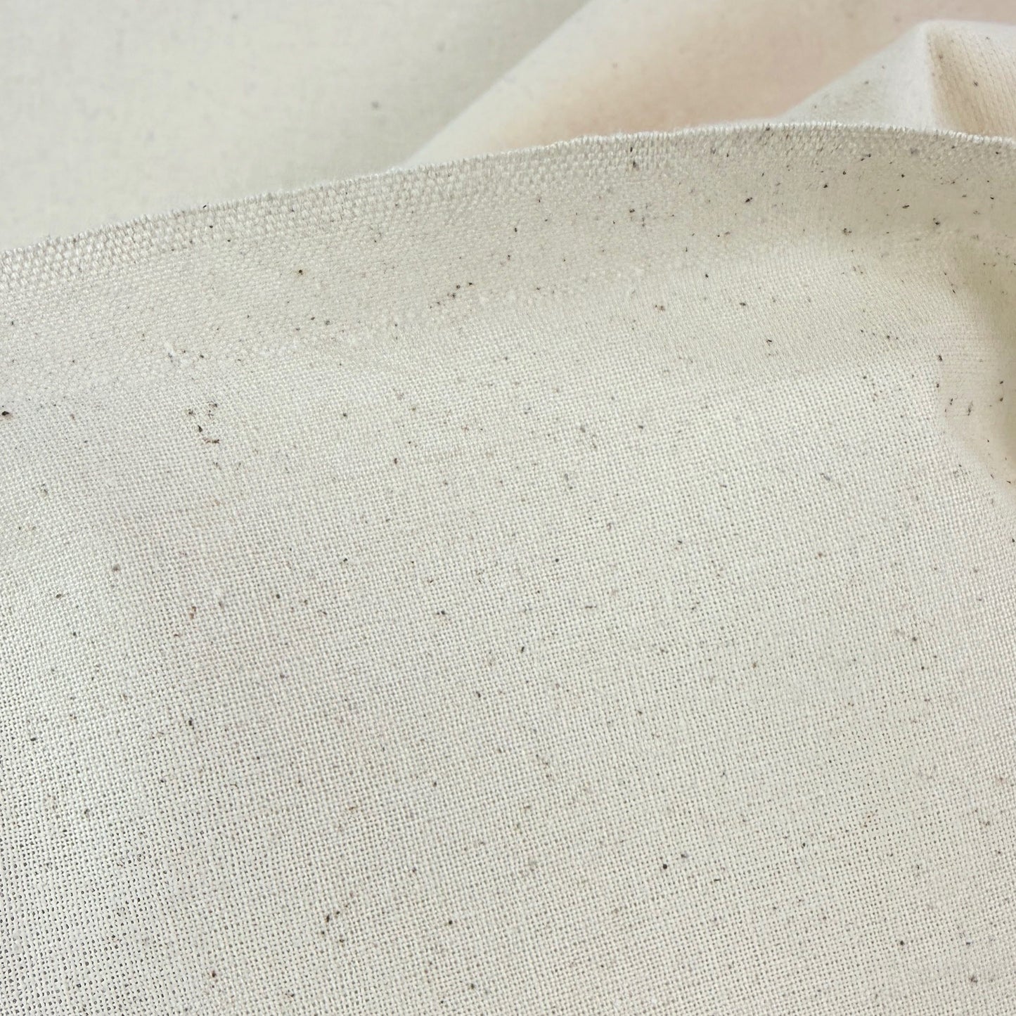 Muslin - Natural Undyed Combed Cotton Muslin Fabric - 48"