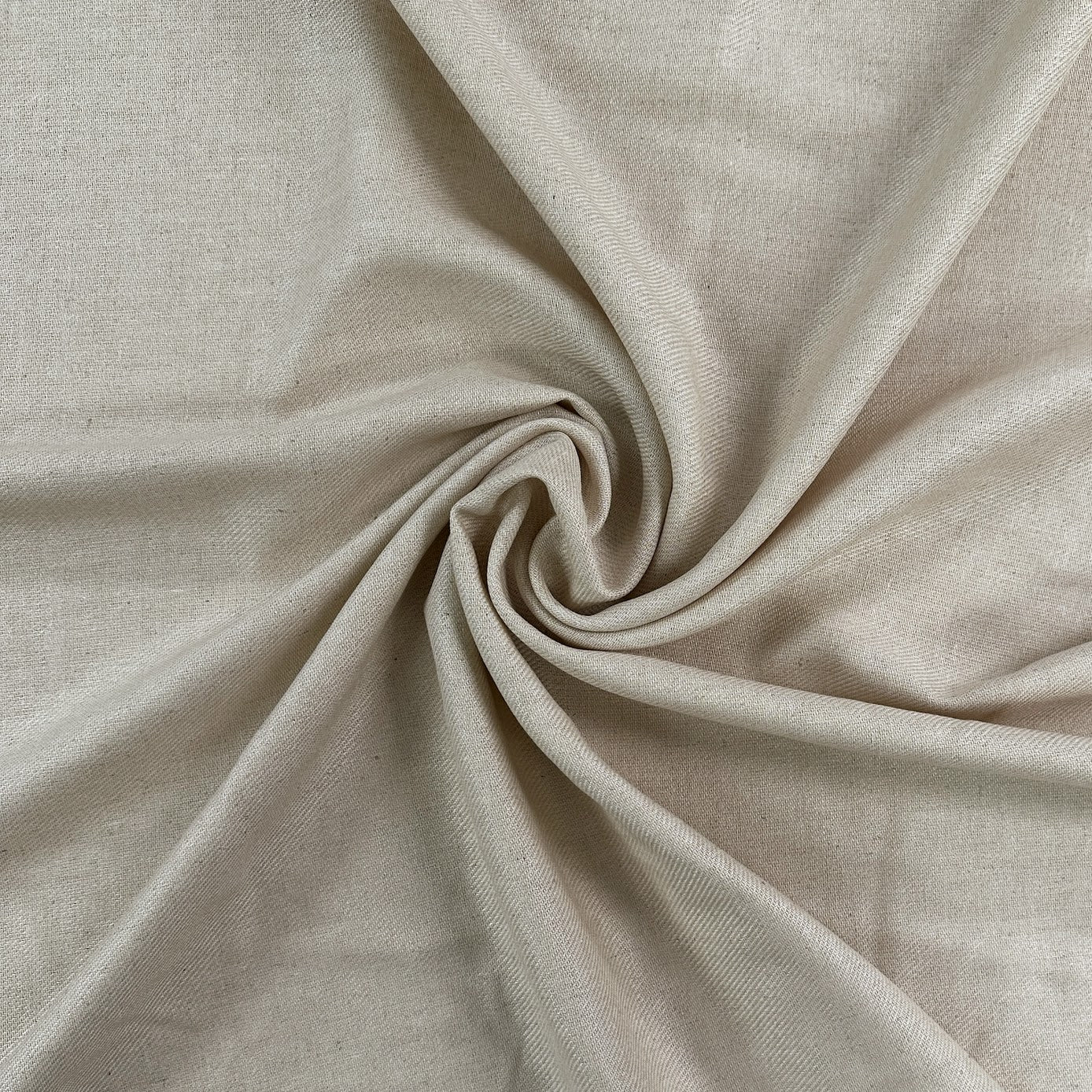 Carefree Viscose Linen Twill - Natural