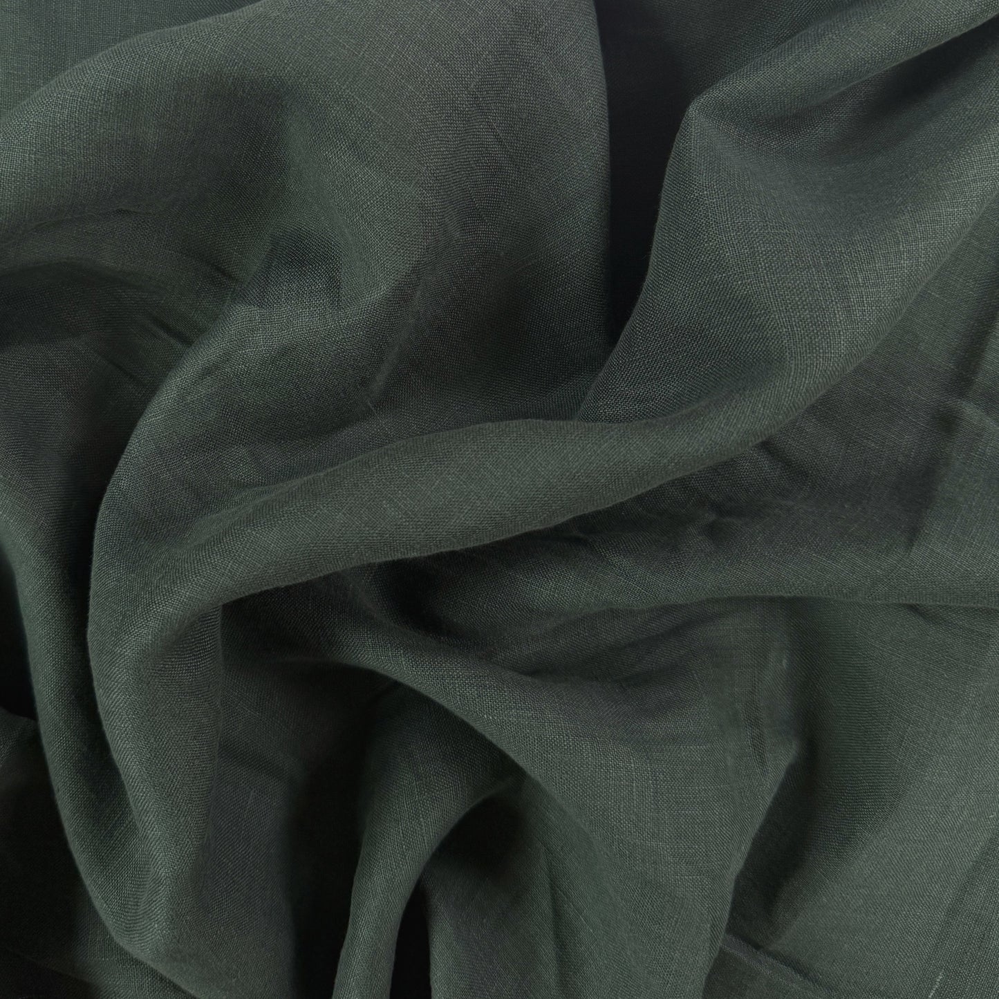 Sandwashed 100% Linen - Pine