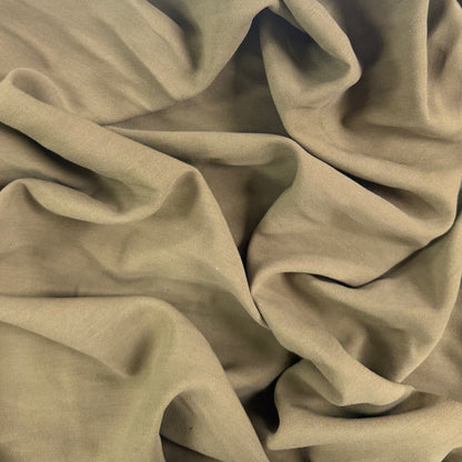 Rayon Twill - Khaki - Deadstock