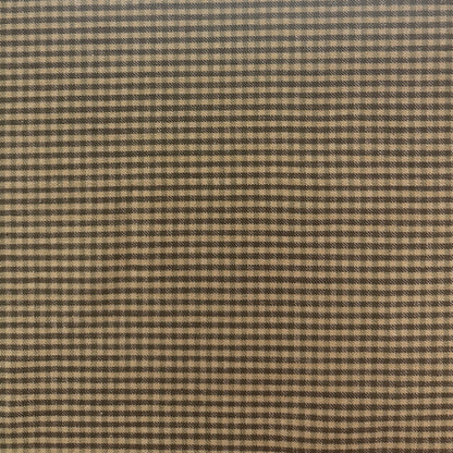 Yarn Dyed European Linen - Brown Plaid - 57"
