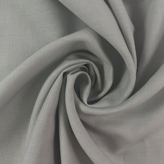 Mid-Weight Heritage Polish Linen - Silver - 57/58"