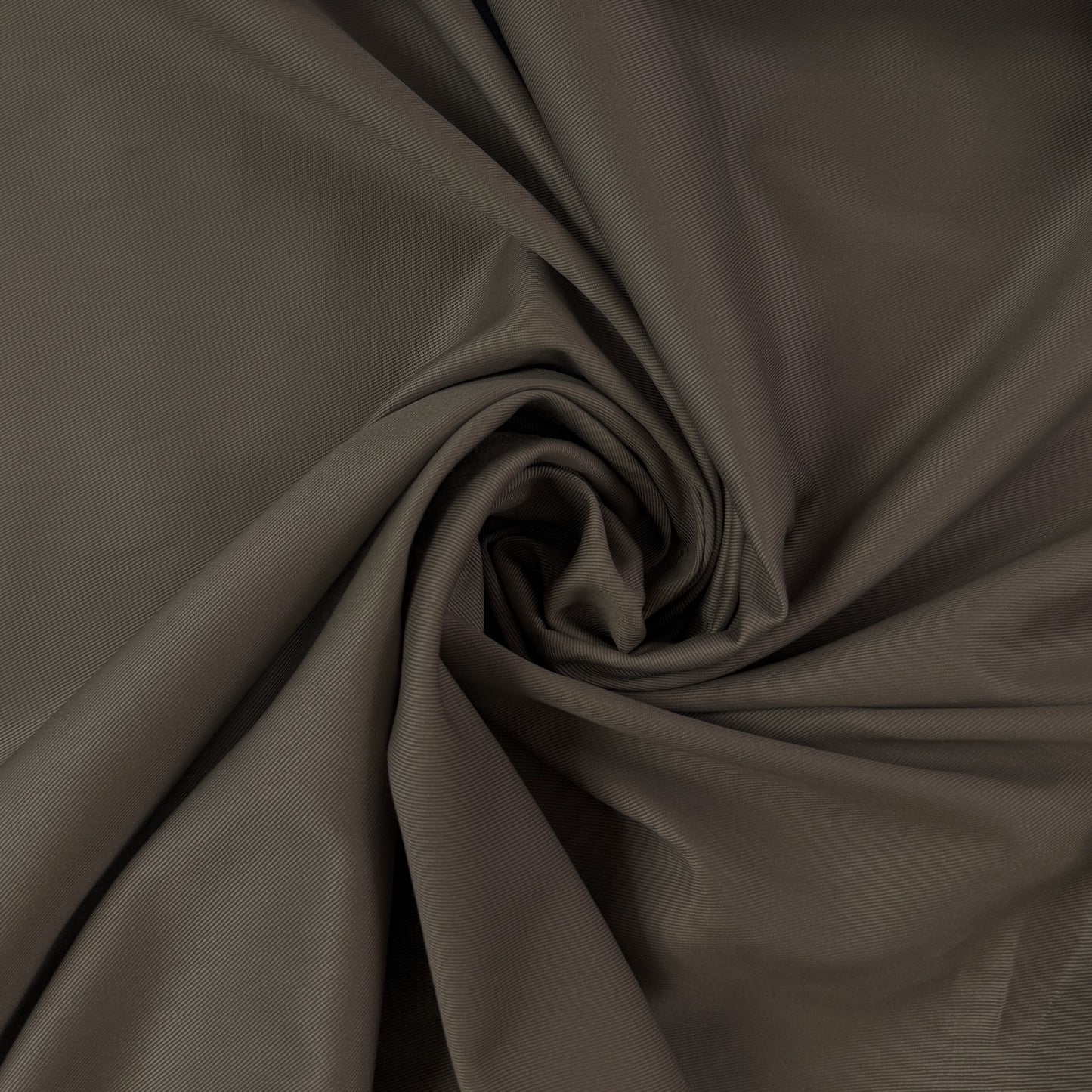 Cotton Twill - Dark Taupe - Deadstock - 6oz