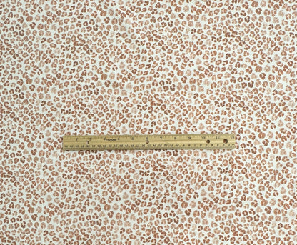 Leopard Spots - Medium - Sand - Cotton Jersey Knit