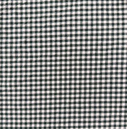 Organic Yarn Dyed Cotton - Pine Gingham