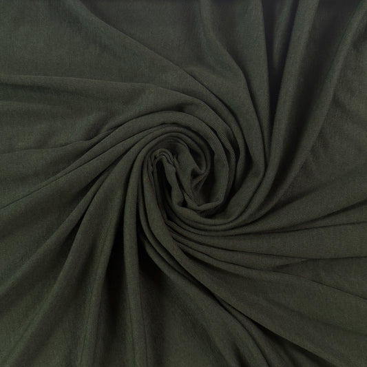TENCEL™ Lyocell Merino Stretch Jersey - Forest