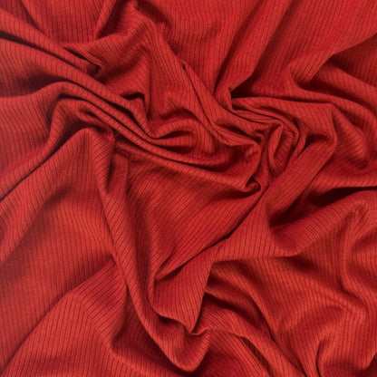 Tencel™ Modal Rib Knit - Sangria