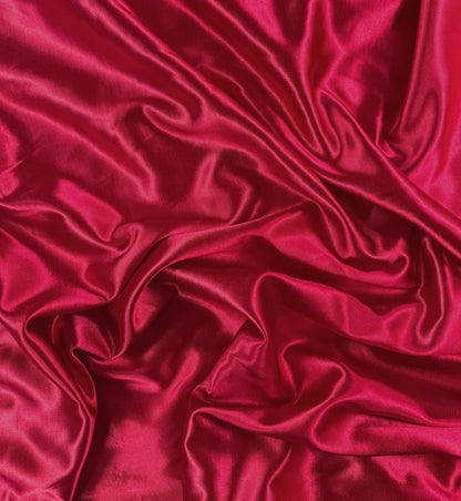 Kasha Lining Acetate/Cotton - Raspberry - Deadstock