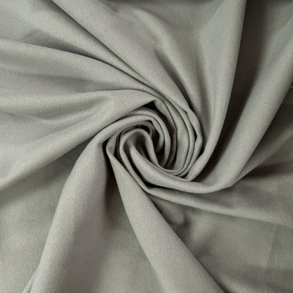 Organic Cotton Brushed Twill - Grey