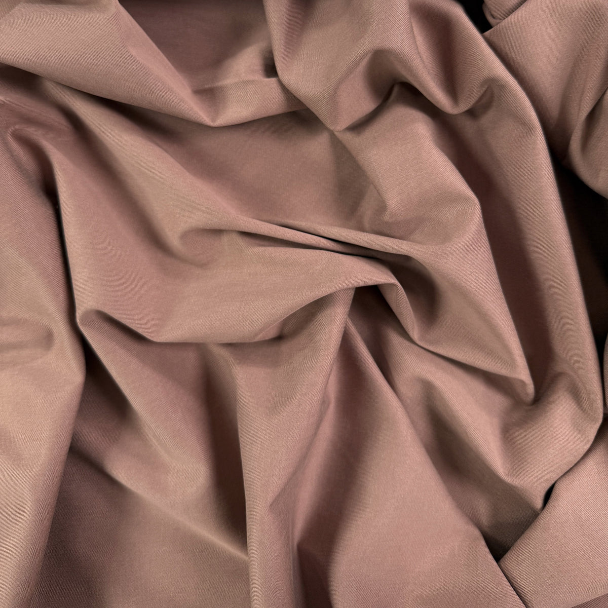 Stretch Lyocell Cotton Twill - Woodrose
