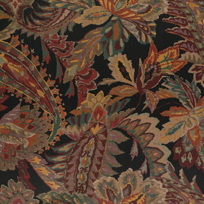 Tencel Lyocell Twill Print - Dark Antique Floral