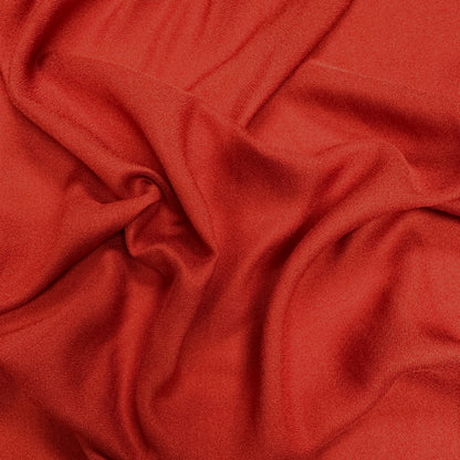 Burnt Orange - Rayon Fabric - Film Studio Deadstock