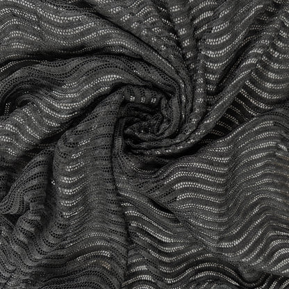 Emmy - Black - Tencel / Viscose Lace