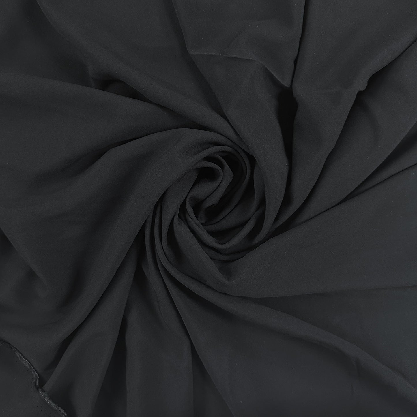 Black - Viscose Rayon Challis