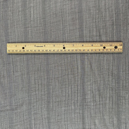 Grey - Tencel & Nylon Plisse - Film Studio Deadstock