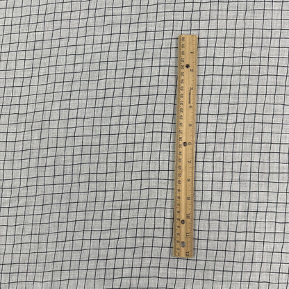 Grey - Viscose Check Print