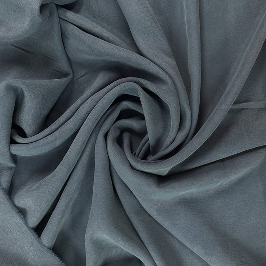 Brushed Cupro Bengaline - Denim