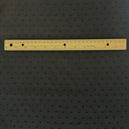 Black - Dotted Swiss Cotton