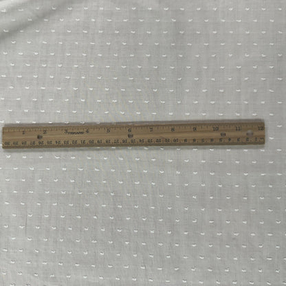 Ivory - Dotted Swiss Cotton