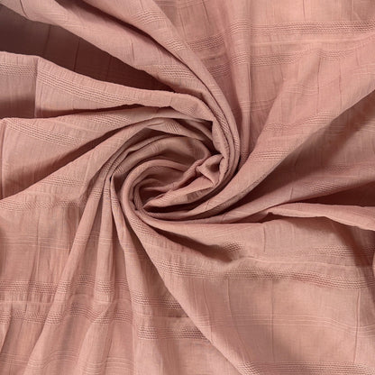 Breezy Textured Cotton - Blush
