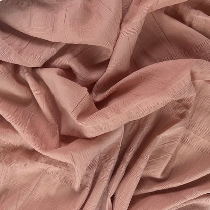 Breezy Textured Cotton - Blush