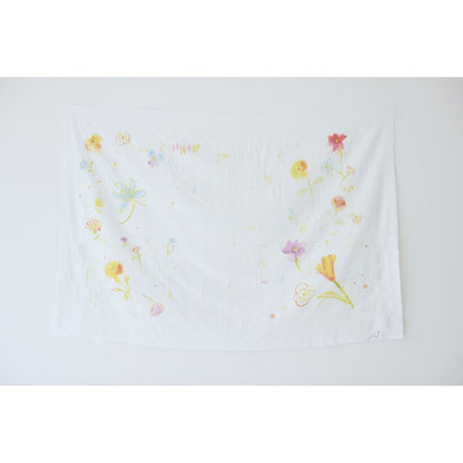 nani IRO - Hana no toki niwa - 1A - Organic Cotton Double Gauze