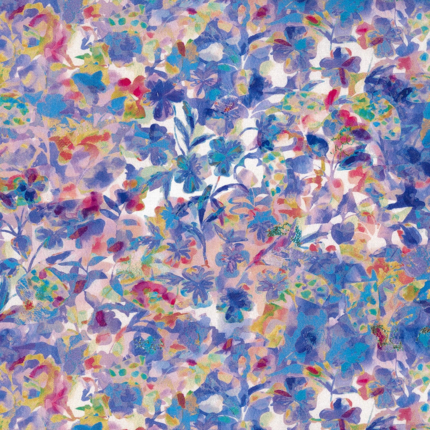 Mumea - Pansy - 4A - Fine Cotton Sheeting Fabric