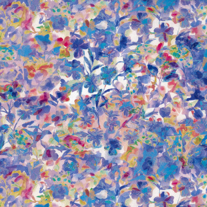 Mumea - Pansy - 4A - Fine Cotton Sheeting Fabric
