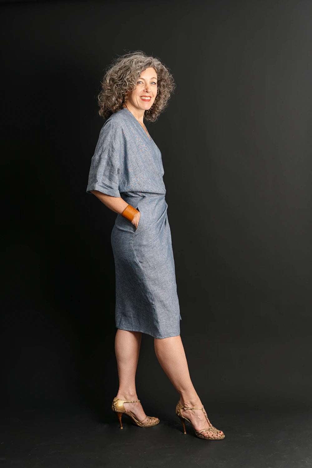 Liesl + Co - Copenhagen Wrap Dress Sewing Pattern