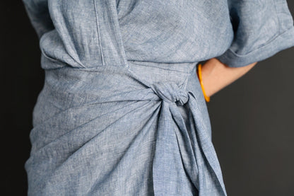 Liesl + Co - Copenhagen Wrap Dress Sewing Pattern