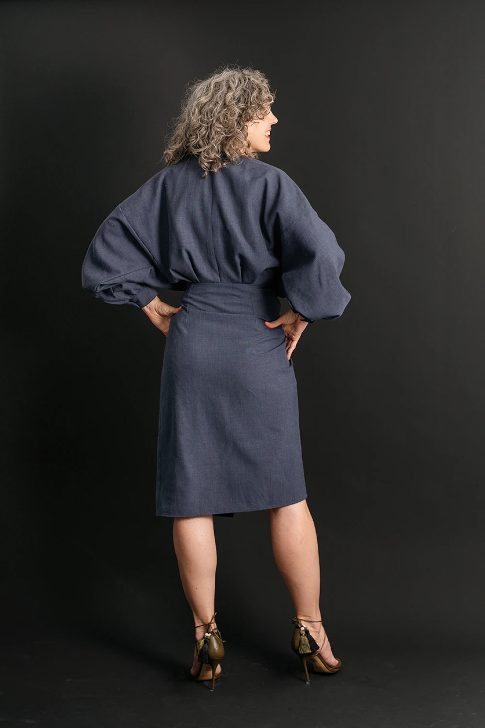 Liesl + Co - Copenhagen Wrap Dress Sewing Pattern