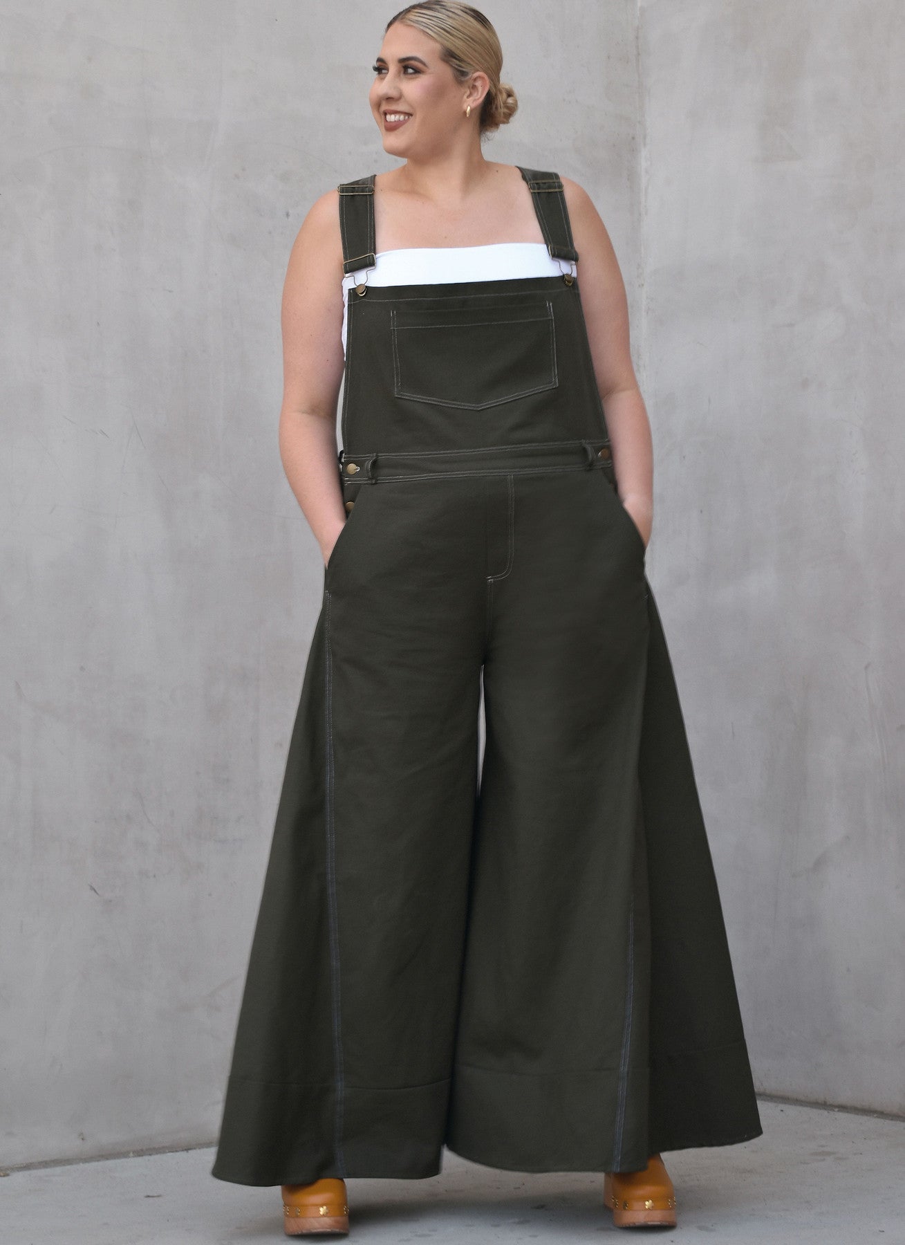 Simplicity - Misses Overalls by Alisha Grace (8-16 Misses Sizes)