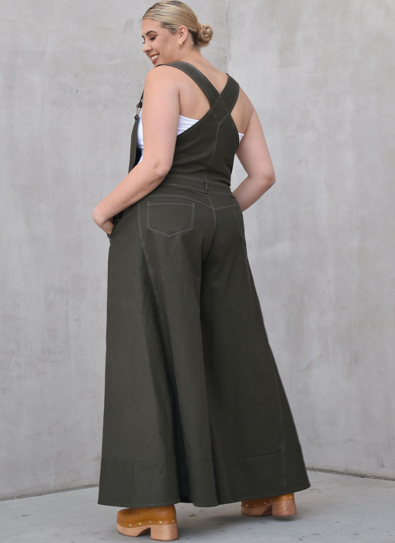 Simplicity - Misses Overalls by Alisha Grace (8-16 Misses Sizes)