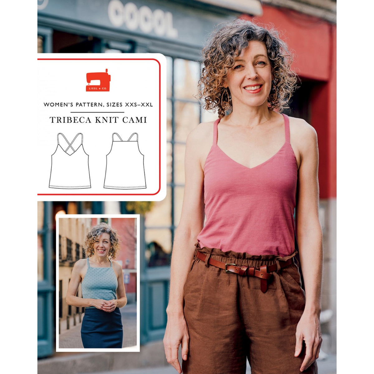 Liesl + Co - Tribeca Knit Cami Sewing Pattern