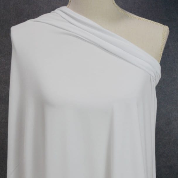 Nouvel Bamboo Rayon Spandex - White